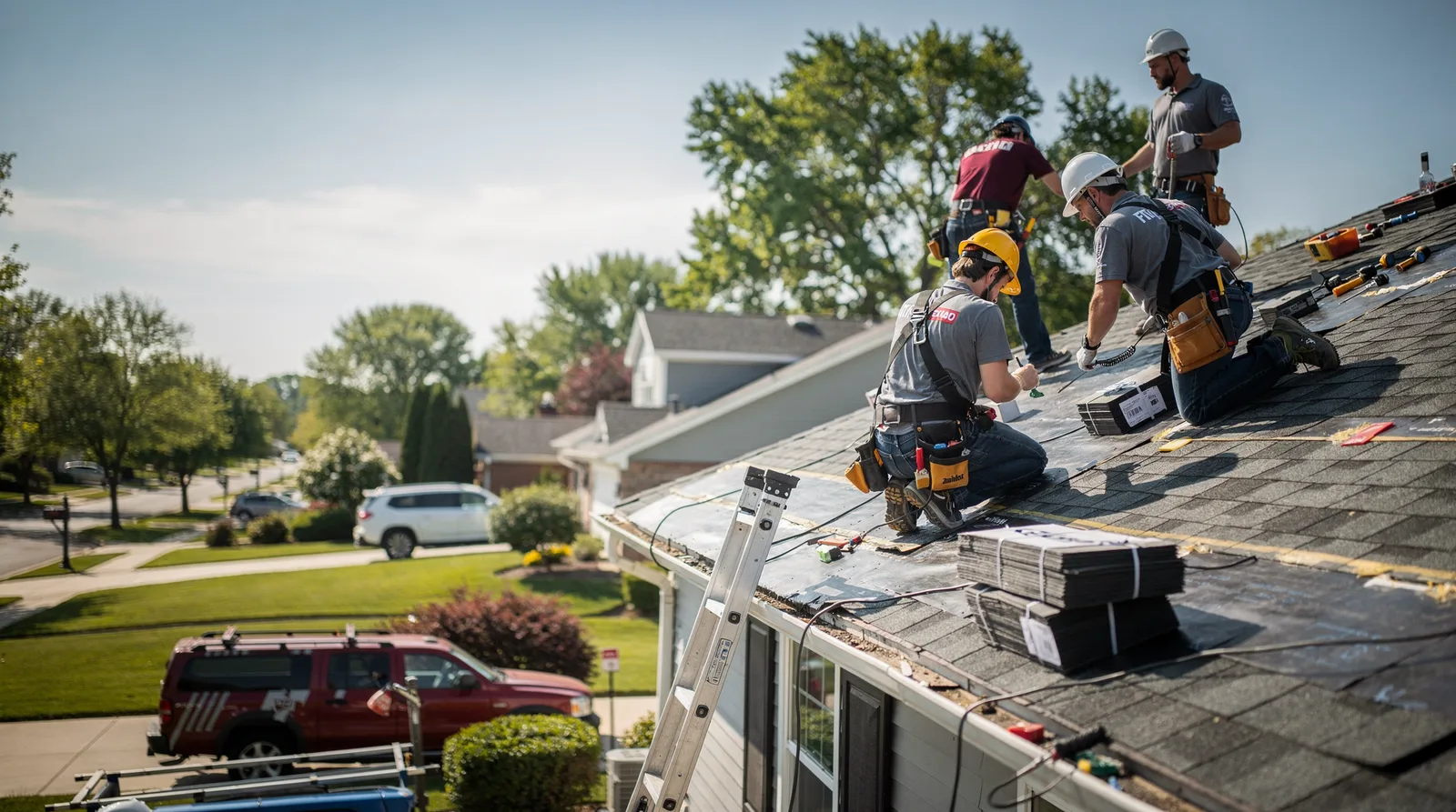 Roof Repair in Mchenry, IL around you